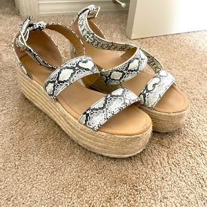 Cute wedge sandals
